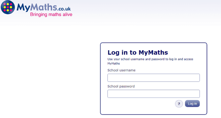 mymaths online homework login