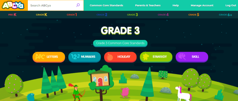 ABCya - Fun Learning Educational Games For Kids (ABCya Grade 3)